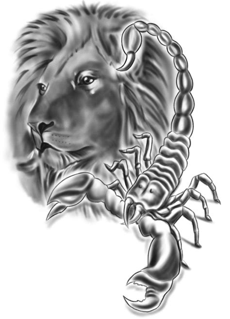 Incredible Leo And Scorpio Tattoo Designs 2023