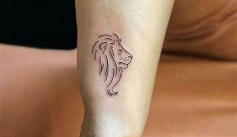 Leo Simple Small Lion Tattoo 47 s To Showcase Your Pride Of Being A
