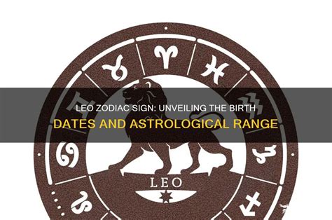 leo birth dates