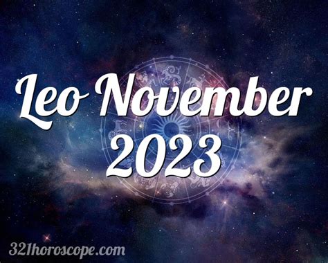 leo career horoscope november 2023