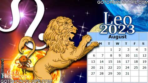 Leo Horoscope August