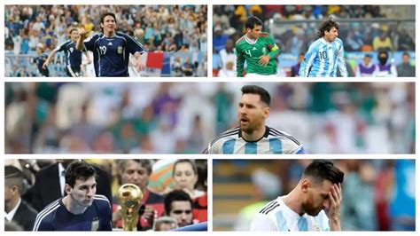 leo messi argentina evolution