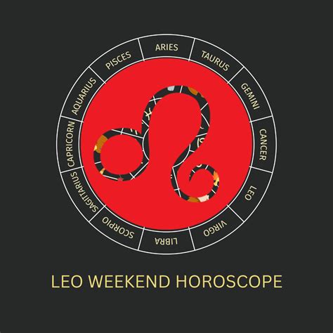 Leo Weekend Horoscope