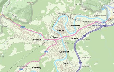 leoben stadtplan online