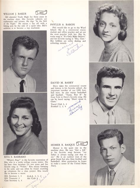 LHS '61 Yearbook Pages 72 81