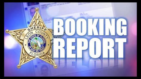 leon county booking reports