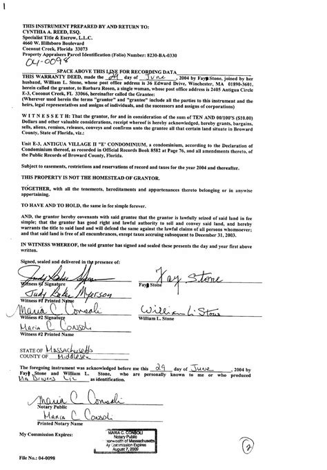 Leon County Recorded Documents