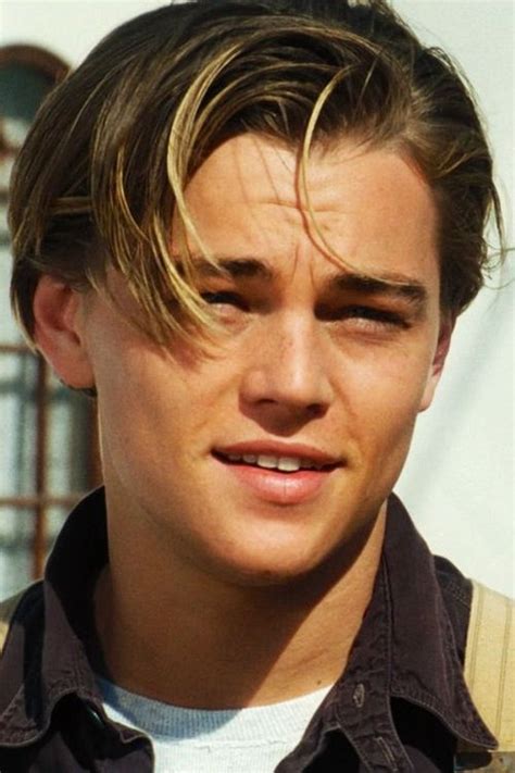 leonardo dicaprio 90s haircut