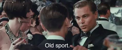 leonardo dicaprio great gatsby old sport