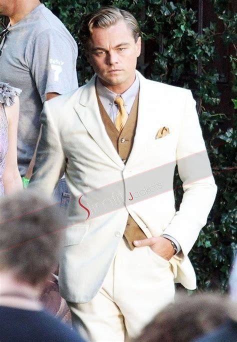 leonardo dicaprio great gatsby suits