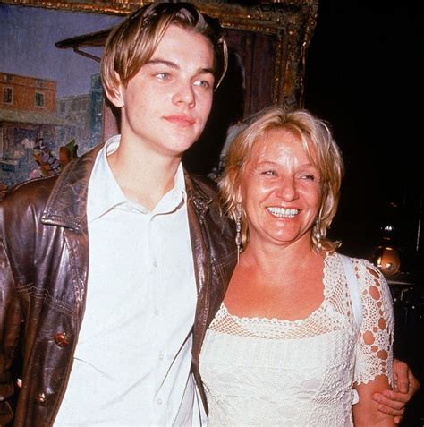 leonardo dicaprio mom young