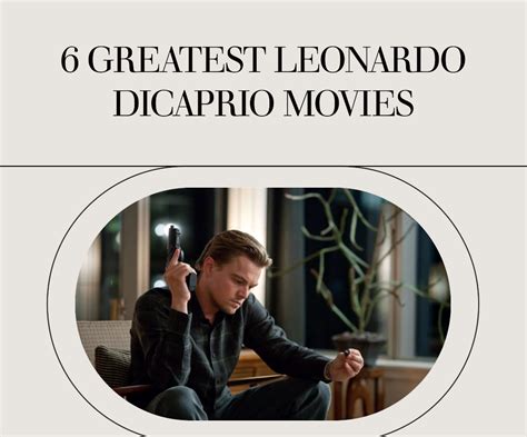 leonardo dicaprio must watch movies