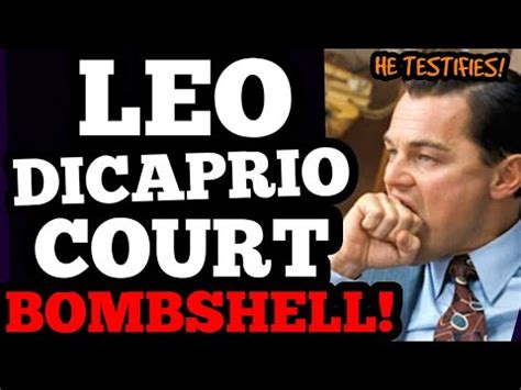 leonardo dicaprio testifies against hollywood