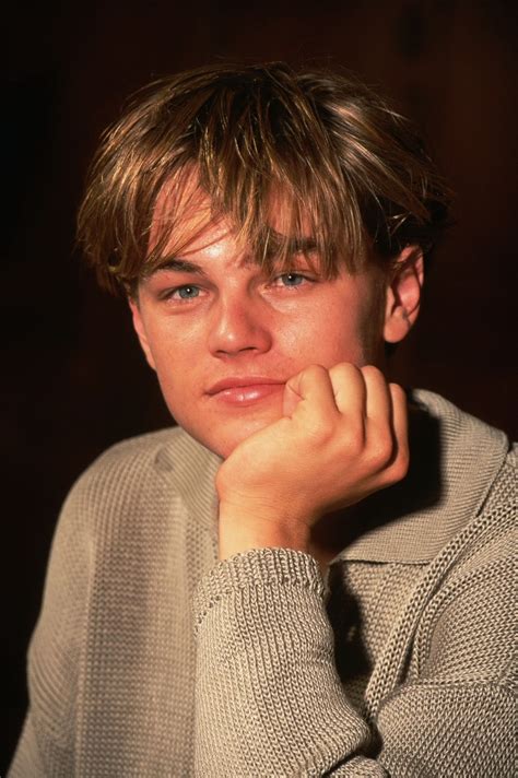 leonardo dicaprio when young