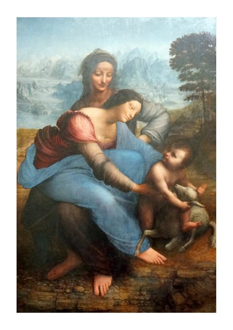 leonardo virgin and child with saint anne