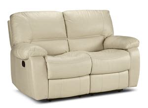 Leons Leather Loveseats