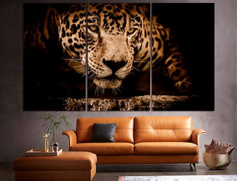 leopard print wall decor