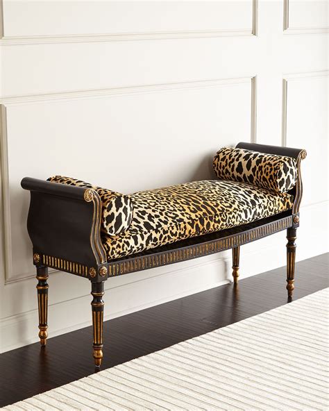 Stylish and Durable Leopard Benches for Your Modern Home Décor