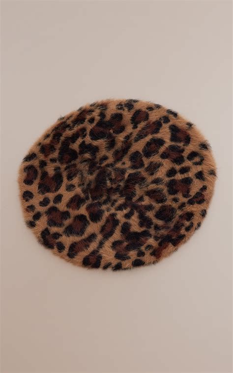 Leopard Beret