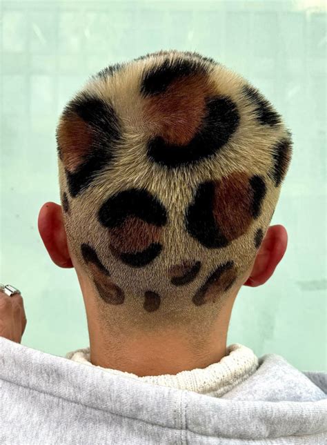 Leopard Print Buzz Cut