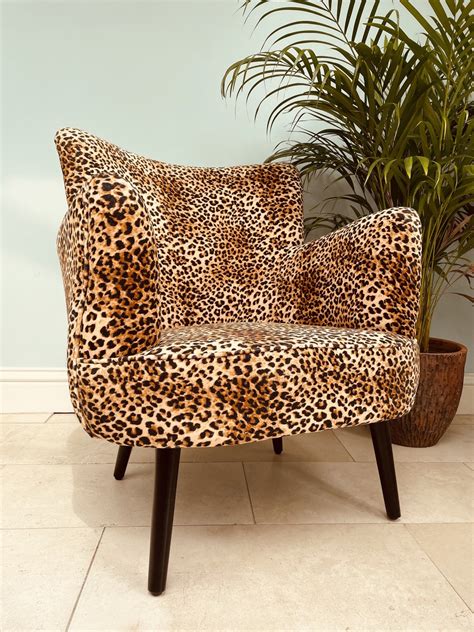 leopard print chairs