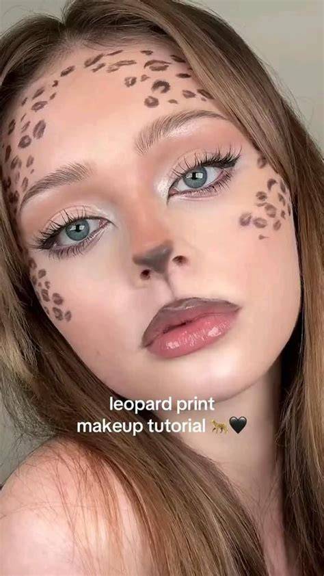 Leopard Print Makeup Look