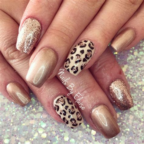 Leopard Print Nails