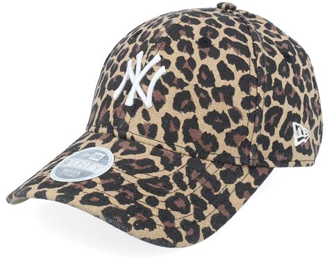 Leopard Print Yankee Hat