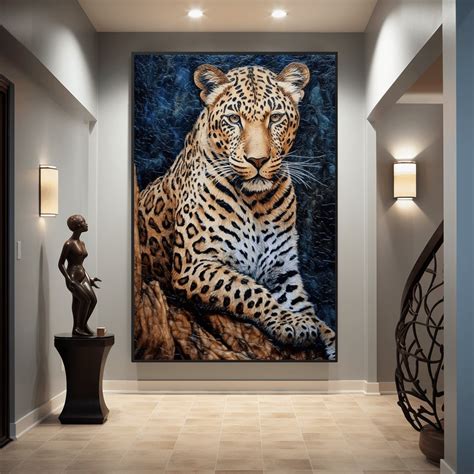 Leopard Wall Art Print