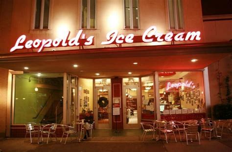Leopold's Ice Cream. Broughton Street, historic downtown Savannah, GA
