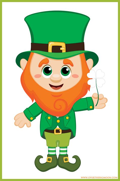 Free Printable Leprechaun Coloring Pages Coloring Home
