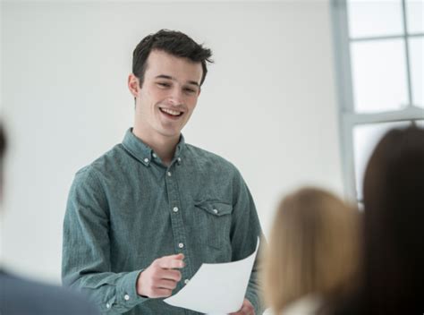 leren spreken voor een groep