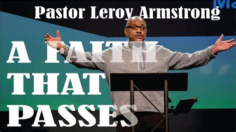 leroy armstrong jr pastor