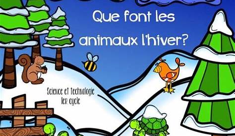 Activités Les animaux en hiver - Maternelle - Milestory.fr