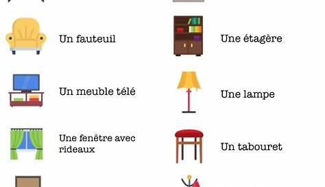 Les Meubles De La Maison Vocabulaire . « Francale