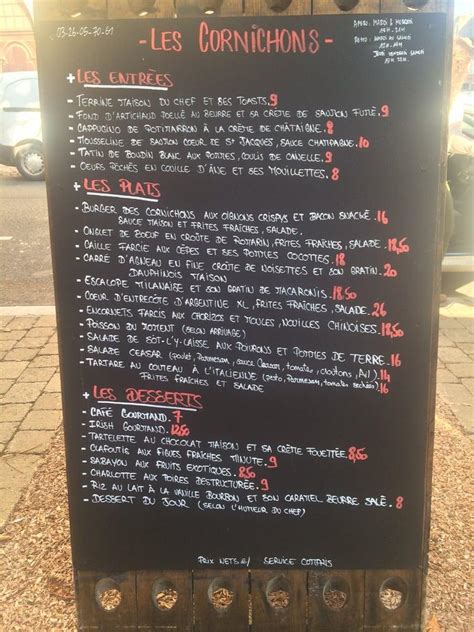 Les Cornichons A Reims