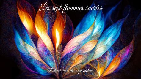 les flammes de couleur