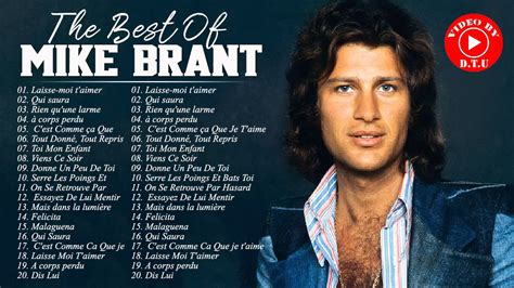 les plus belles chansons de mike brant