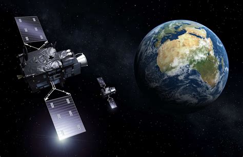les satellites autour de la terre