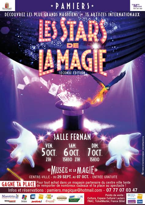 les stars de la magie pamiers