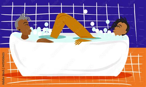 lesbian bubble bath bang