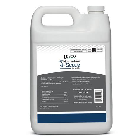 LESCO Momentum FX2 Post Emergent Liquid Herbicide 2.5 gal. Pesticides