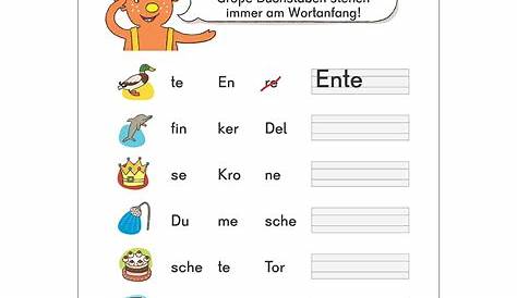 Leseübungen 1 Klasse Arbeitsblätter Kostenlos - kinderbilder.download