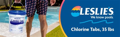 leslie pools chlorine tablets