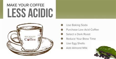 less acidic coffee