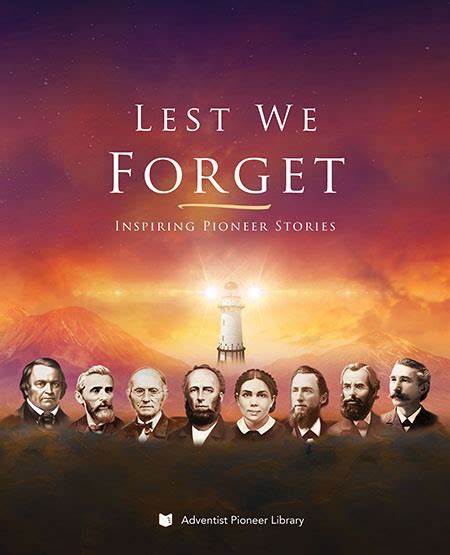 lest we forget book sda