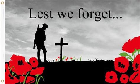 lest we forget flag uk