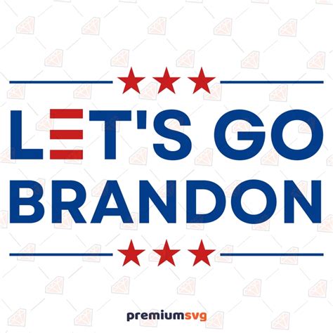Lets Go Brandon Digital Files SVG PNG JPG pour Cricut Etsy