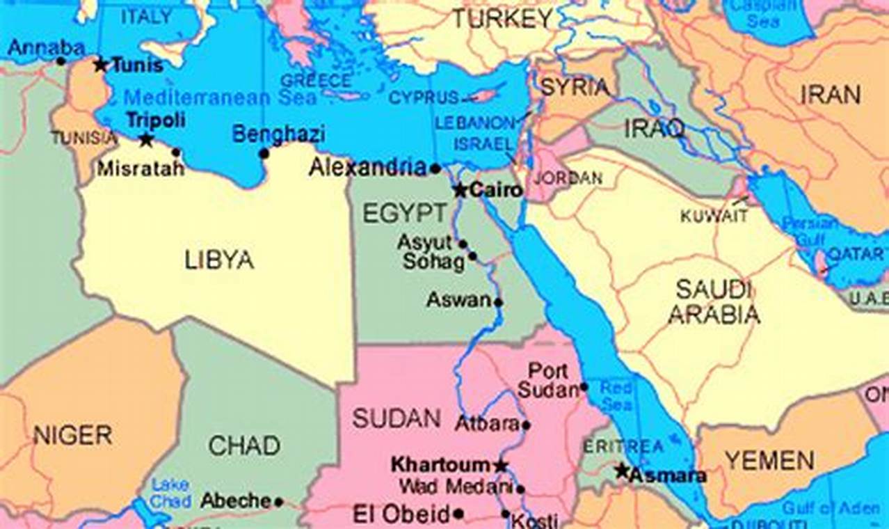 Letak Geografi Mesir: Referensi Lengkap untuk Pelajar dan Wisatawan