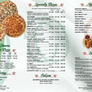 letizia's pizza norwalk menu